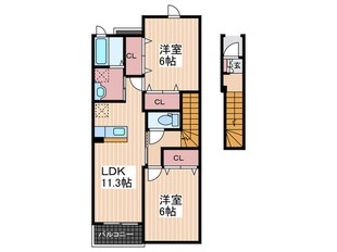 グレイトビューＦＵＪＩの物件間取画像